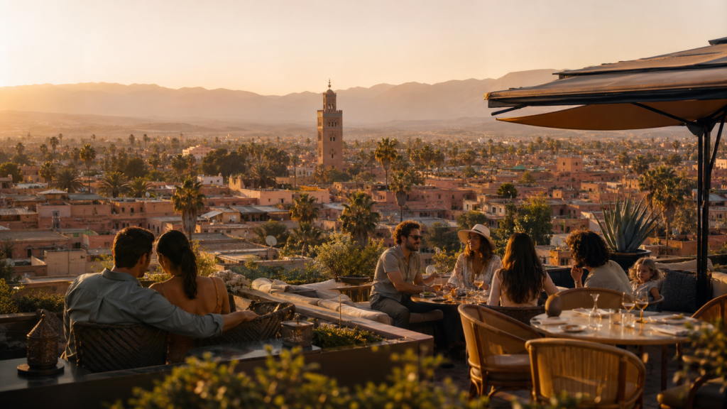 Un week-end à Marrakech peut prendre des formes complètement différentes.